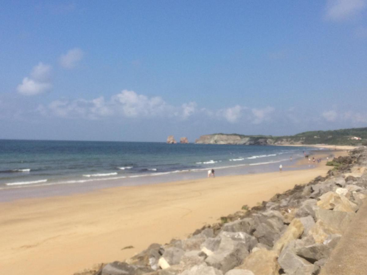 Appartement 3 Pieces Au Coeur D'Hendaye Plage エクステリア 写真
