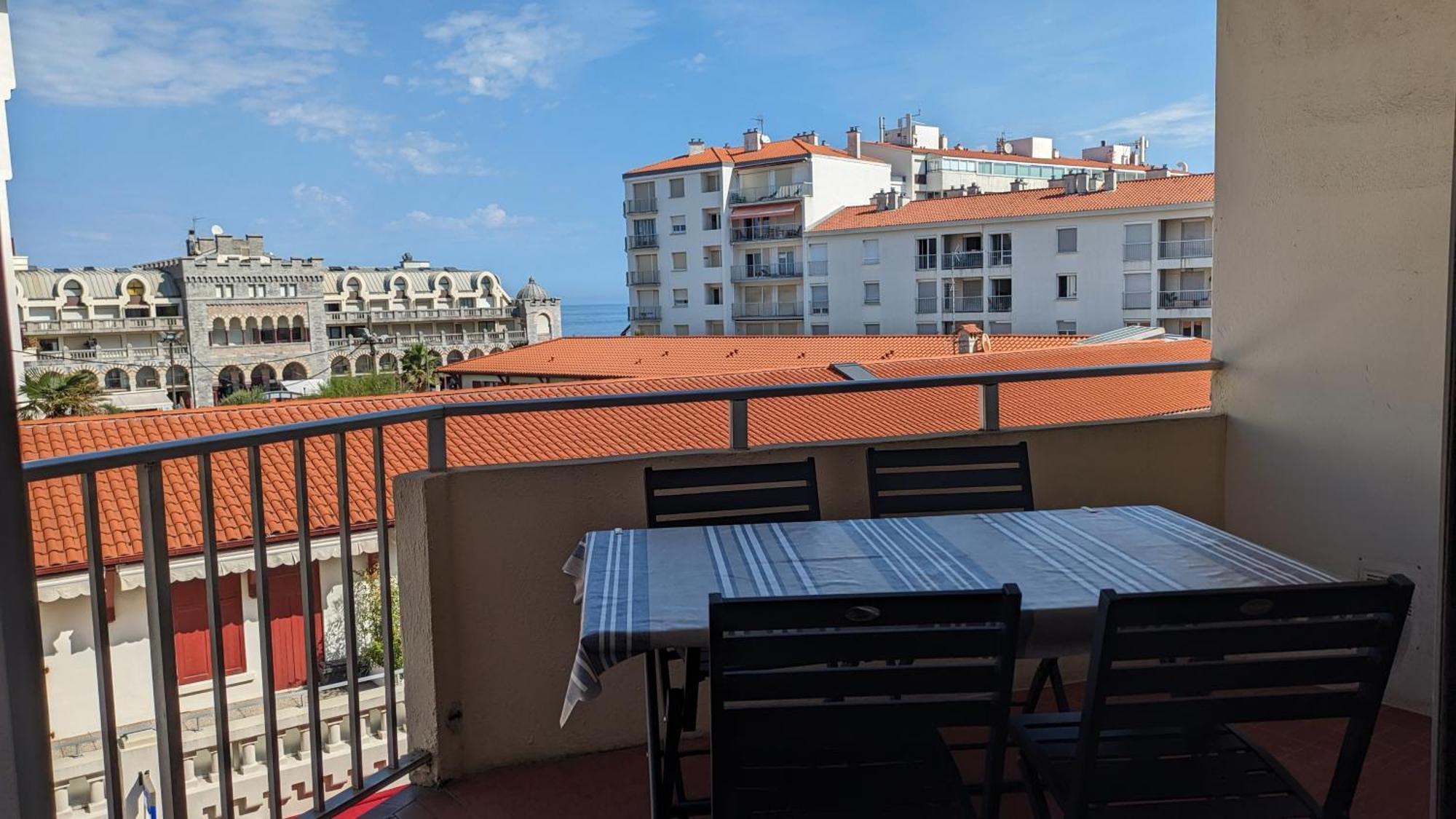Appartement 3 Pieces Au Coeur D'Hendaye Plage エクステリア 写真